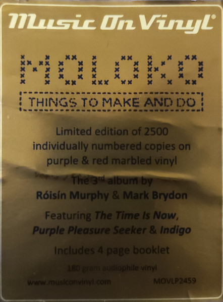 Moloko - Things To Make And Do ( Limited Edit) (Numbered) (coloured) (2LP)