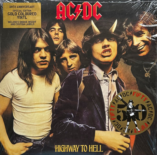 Виниловая пластинка AC/DC – Highway To Hell (Special Edit) (50th Anniversary) (Gold) (LP)