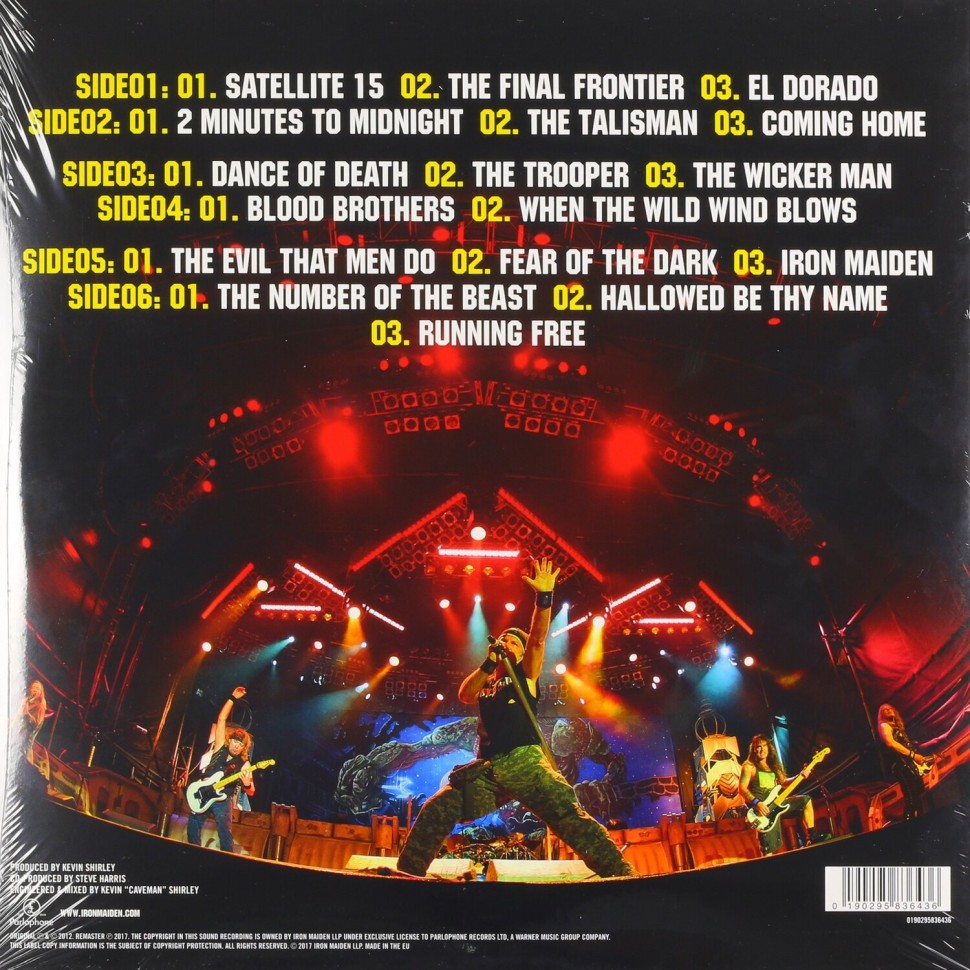 Iron Maiden - En Vivo! (3LP)