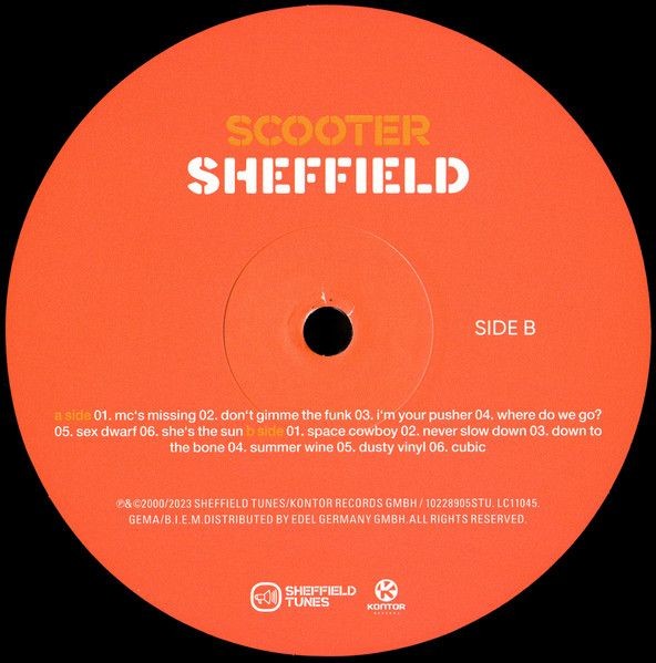 Scooter - Sheffield (LP)