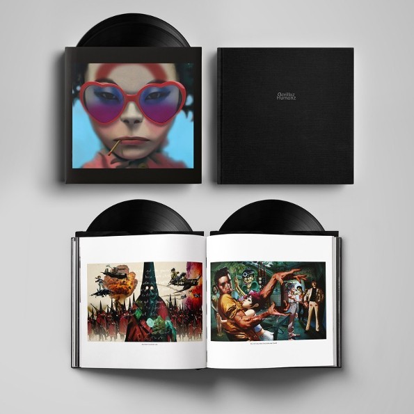 Gorillaz - Humanz (Deluxe Edit) (Artbook) (Box set) (2LP)