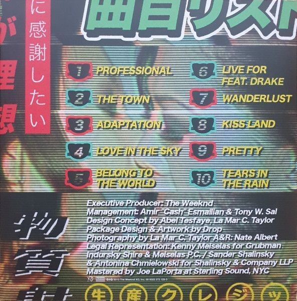 TheWeeknd - Kiss Land (2LP)