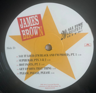 James Brown - 20 All Time Greatest Hits! (2LP)