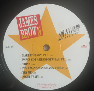 James Brown - 20 All Time Greatest Hits! (2LP)