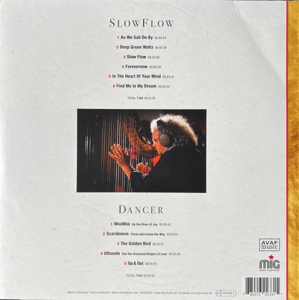 Andreas Vollenweider – Slow Flow & Dancer (LP)