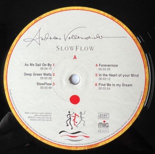 Andreas Vollenweider – Slow Flow & Dancer (LP)