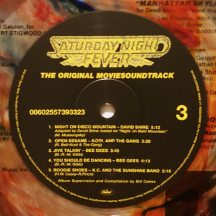 Лихорадка субботнего вечера / Saturday Night Fever (color) (soundtrack) (2LP)