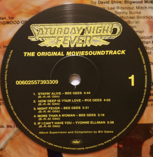 Лихорадка субботнего вечера / Saturday Night Fever (color) (soundtrack) (2LP)