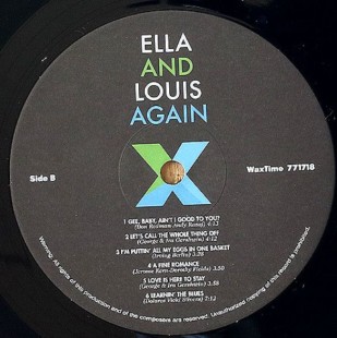 Ella And Louis – Ella And Louis Again (Limited Edit) (Mono) (LP)