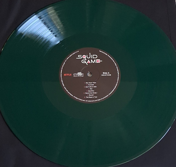 Игра Кальмар Jung Jaeil - Squid Game  (Deluxe Edit) (Numbered) (soundtrack) (Coloured) (2LP)