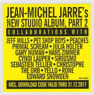 Jean-Michel Jarre. Electronica 2 - The Heart Of Noise (2 LP)