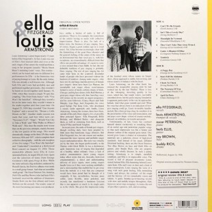 Ella Fitzgerald & Louis - Ella and Louis (COLOR) (LP)