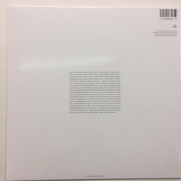 Pet Shop Boys - Please (LP)