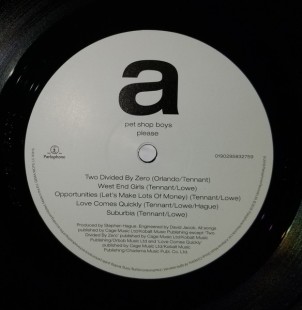 Pet Shop Boys - Please (LP)