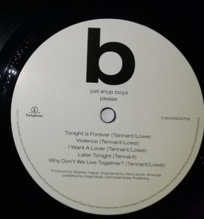 Pet Shop Boys - Please (LP)