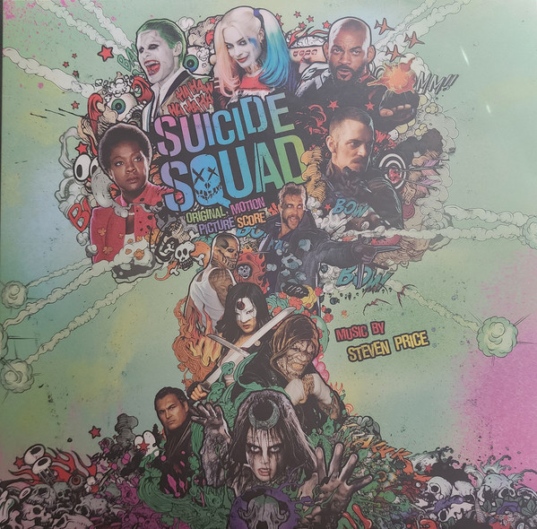 Отряд самоубийц - Steven Price - Suicide Squad (Soundtrack) (coloured) (2LP)