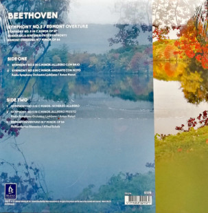 Beethoven - Symphony No 5, Egmont Overture - Симфония судьбы (Color) (LP)