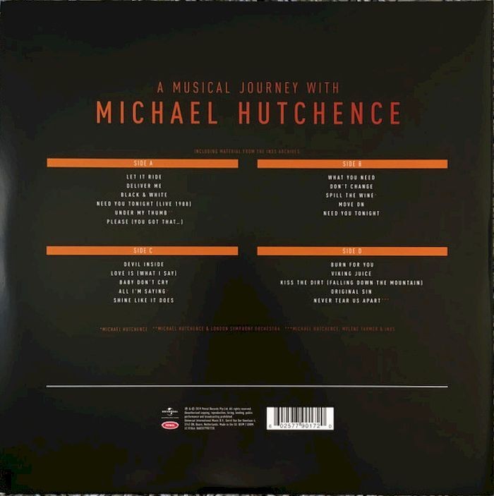 INXS - Mystify - A Musical Journey With Michael Hutchence - OST (2 LP)