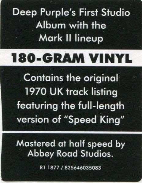 Deep Purple - In Rock (LP)