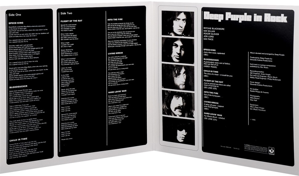Deep Purple - In Rock (LP)