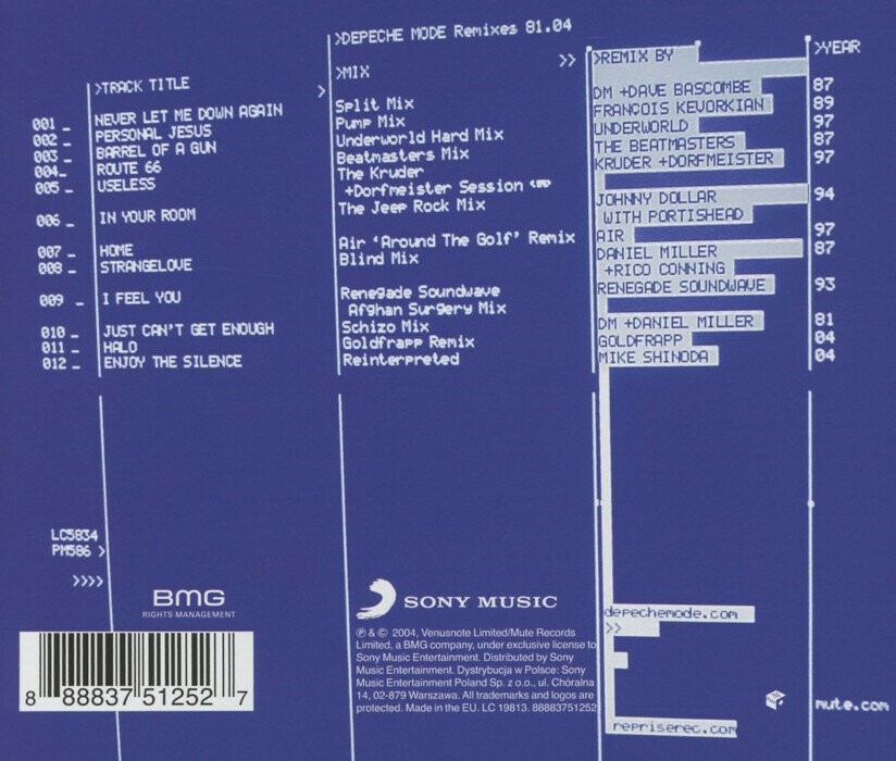 Depeche Mode - Remixes 81-04 (CD)