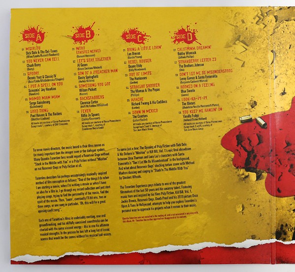 The Tarantino Experience (Deluxe Edition) (Red/Yellow) (Сборник) (2LP)