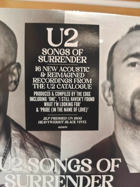 Виниловая пластинка U2 - Songs Of Surrender (2LP)