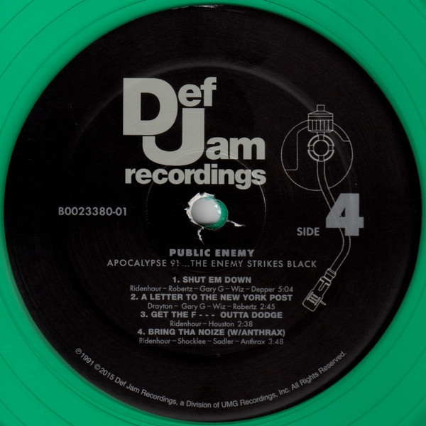 Public Enemy - Apocalypse 91... The Enemy Strikes Black (coloured) (2LP)