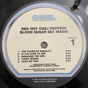 Red Hot Chili Peppers - Blood Sugar Sex Magik (2LP)