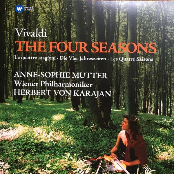 Виниловые пластинки Anne-Sophie Mutter, Herbert Von Karajan, Vivaldi - The Four Seasons (LP)