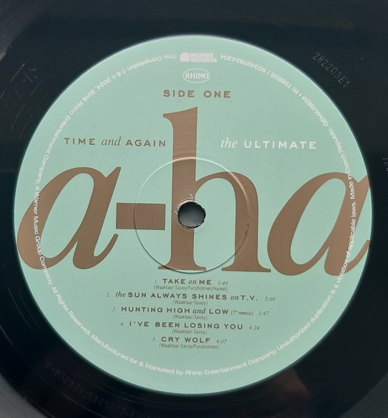 A-HA - Time And Again: The Ultimate (2LP)