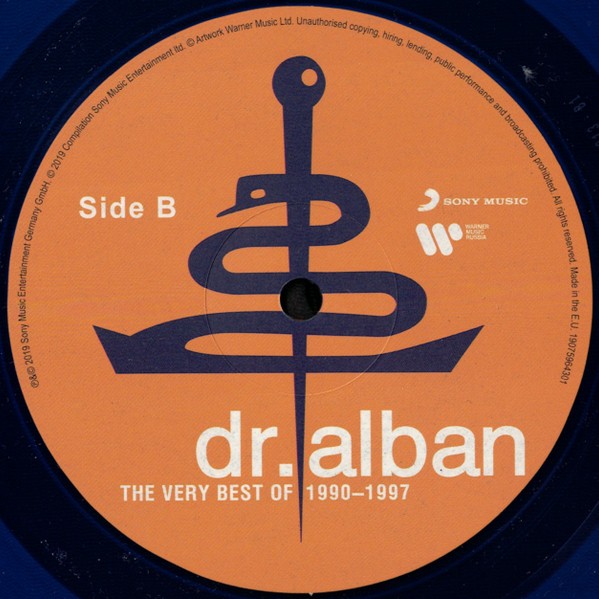 Dr. Alban – The Very Best Of 1990 - 1997 (color) (LP)