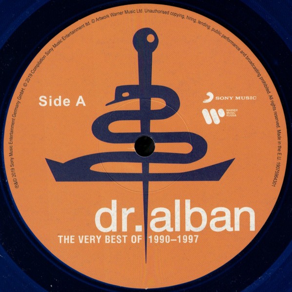 Dr. Alban – The Very Best Of 1990 - 1997 (color) (LP)