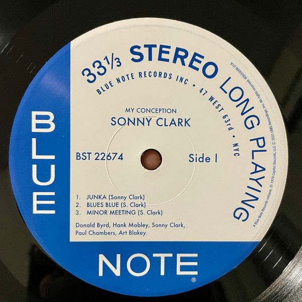 Sonny Clark. My Conception (LP)