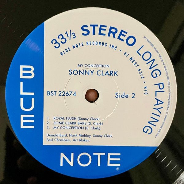 Sonny Clark. My Conception (LP)