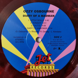 Виниловая пластинка Ozzy Osbourne – Diary Of A Madman (Limited Edit) (Colored) (LP)