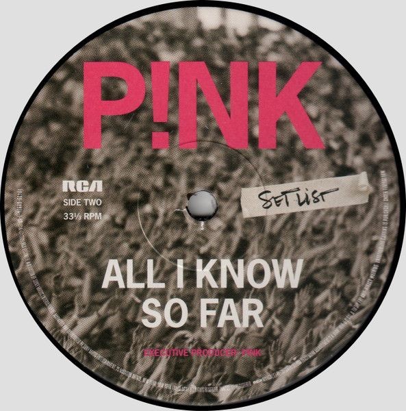P!NK - All I Know So Far: Setlist (2Lp)