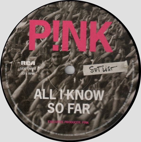 P!NK - All I Know So Far: Setlist (2Lp)