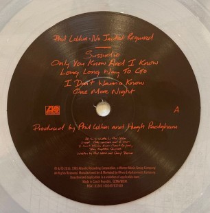 Phil Collins - No Jacket Required  (Limited Edit) (color) (LP)