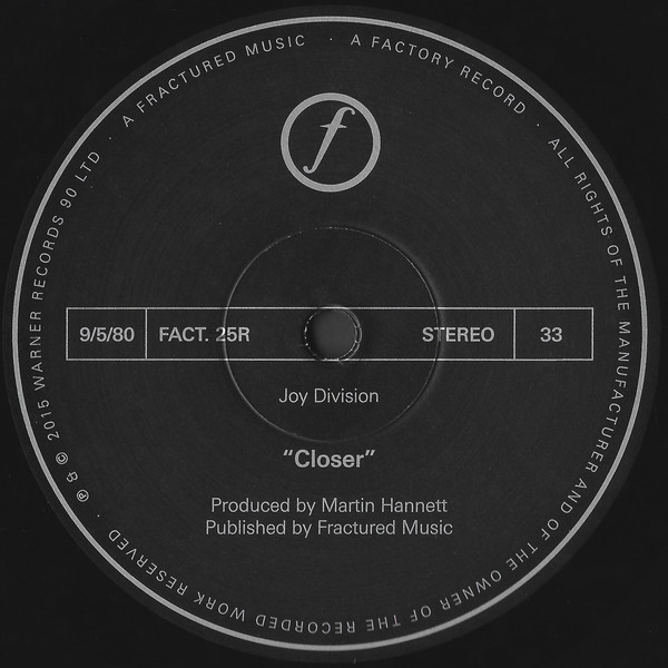 Joy Division - Closer (LP)