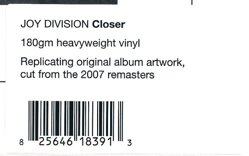 Joy Division - Closer (LP)