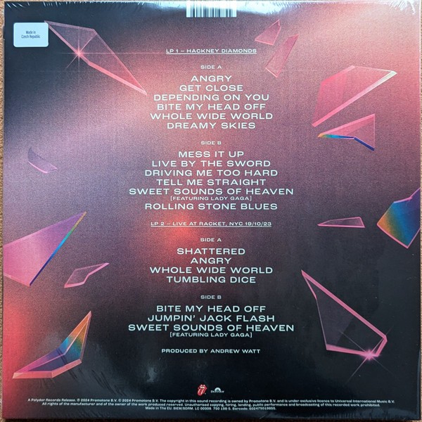 The Rolling Stones - Hackney Diamonds (coloured) (2LP)