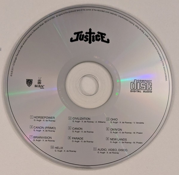 Justice - Audio, Video, Disco (2LP+cd)