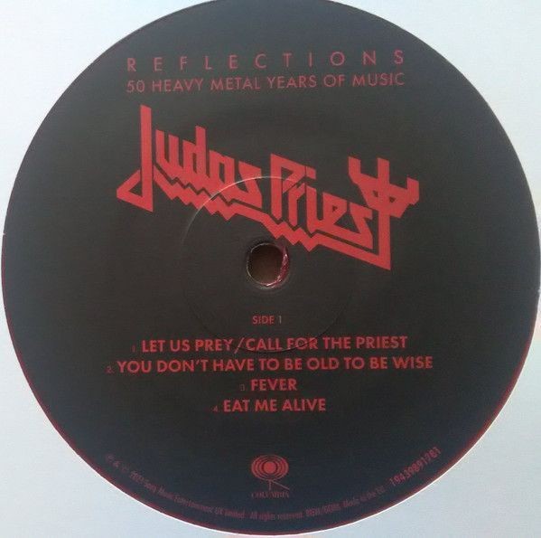 Judas Priest. Reflections - 50 Heavy Metal Years Of Music. (color) (2LP)