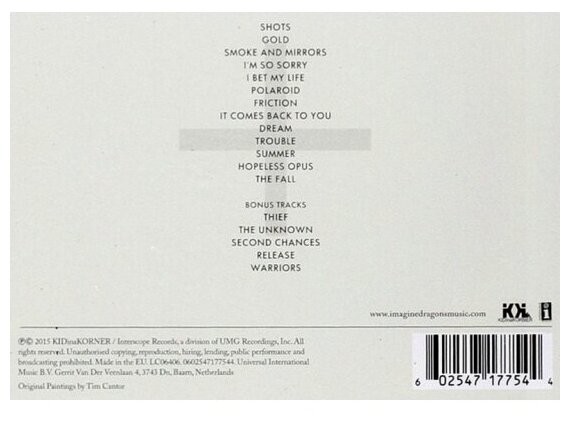 Imagine Dragons - Smoke + Mirrors (CD)