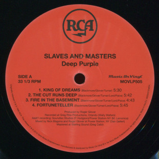 Deep Purple - Slaves And Masters (LP)