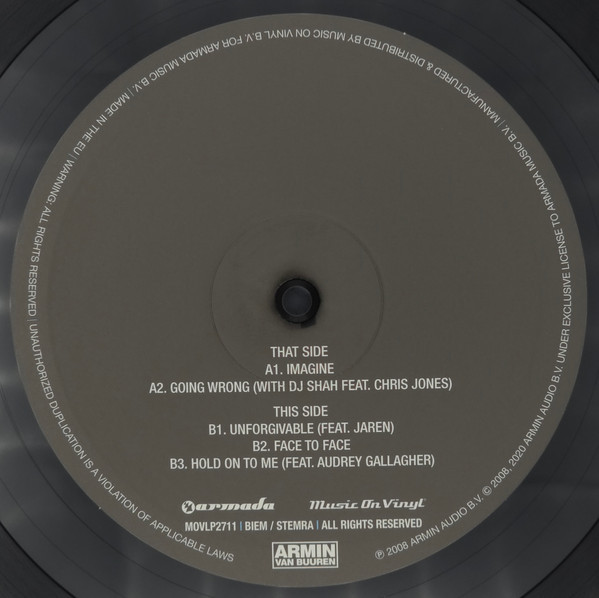 Armin Van Buuren - Imagine (2LP)
