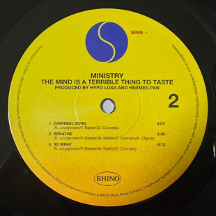 Виниловая пластинка Ministry – The Mind Is A Terrible Thing To Taste (Expanded Edit) (2LP)