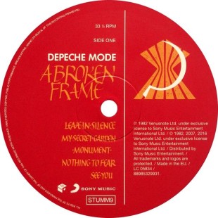 Depeche Mode - A Broken Frame (LP)