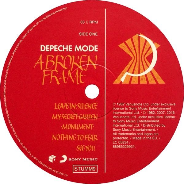 Depeche Mode - A Broken Frame (LP)